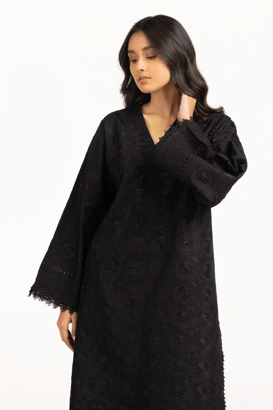 Cambric Shifflie Embroidered Shirt And Dupatta