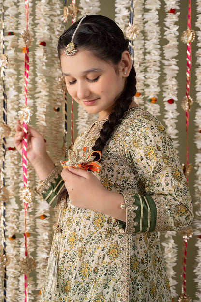 3 Piece Embroidered Lawn Suit :k-014