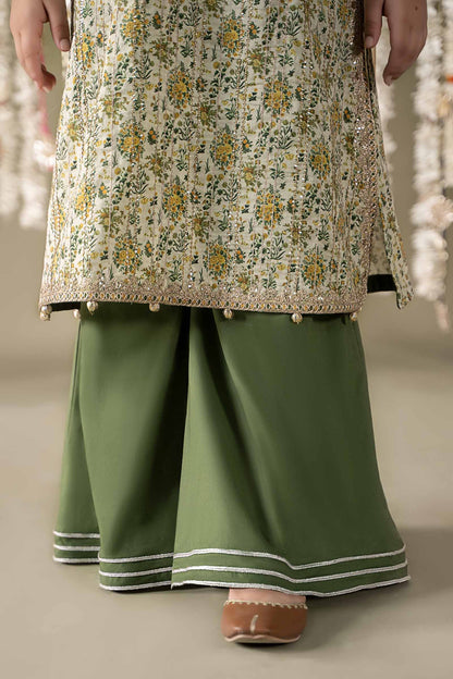 3 Piece Embroidered Lawn Suit :k-014