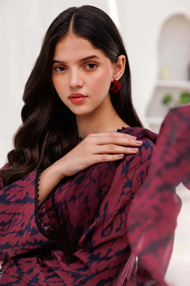 KARANDI 3PC PRINTED SHIRT WITH KARANDI PRINTED DUAPTTA AND TROUSER-918